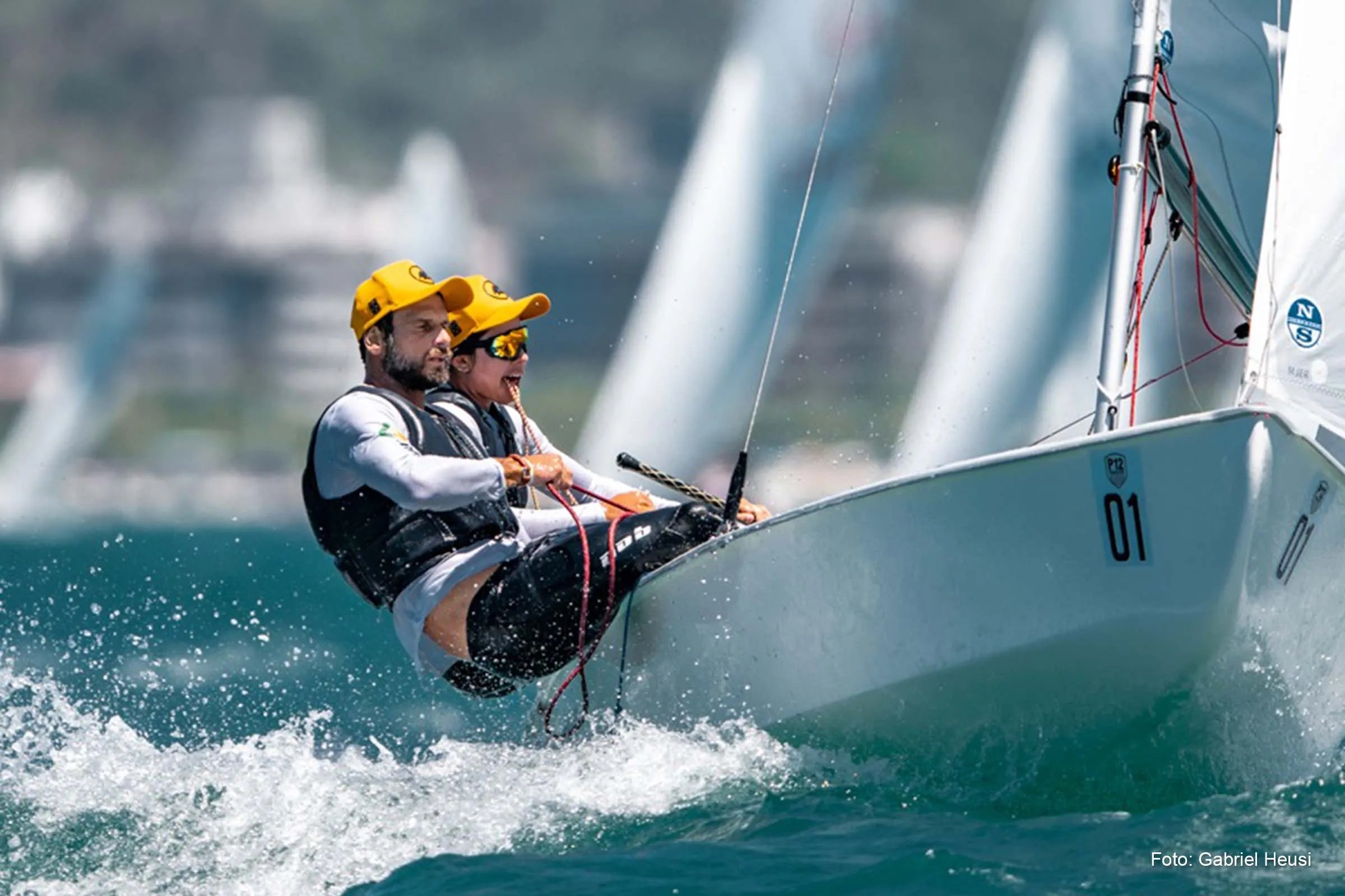 Juliana Duque and Rafael Martins