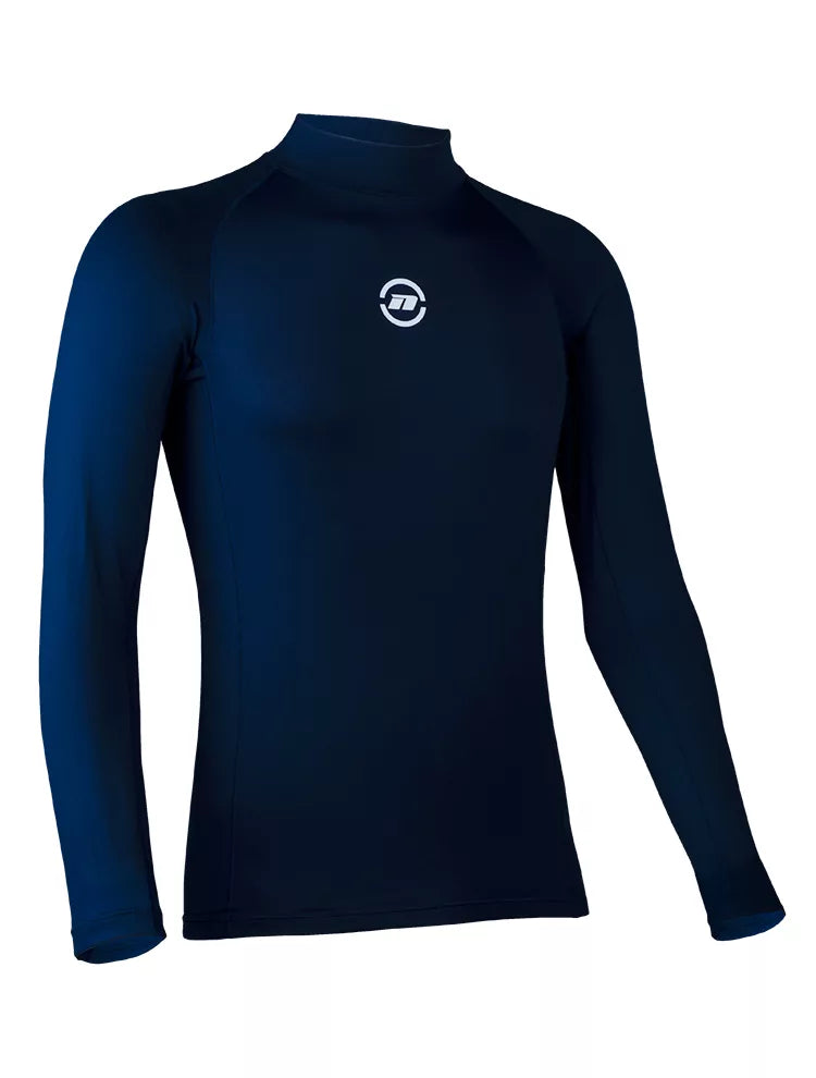 Thermal Fleece And Spandex Long Sleeve Shirt