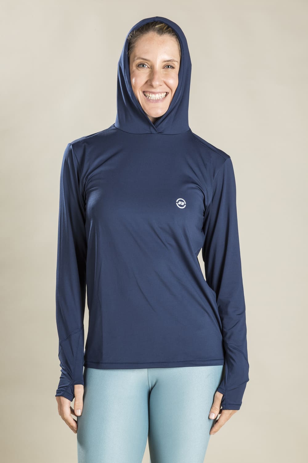 UV Dry Long Sleeve Hooded Shirt Spandex