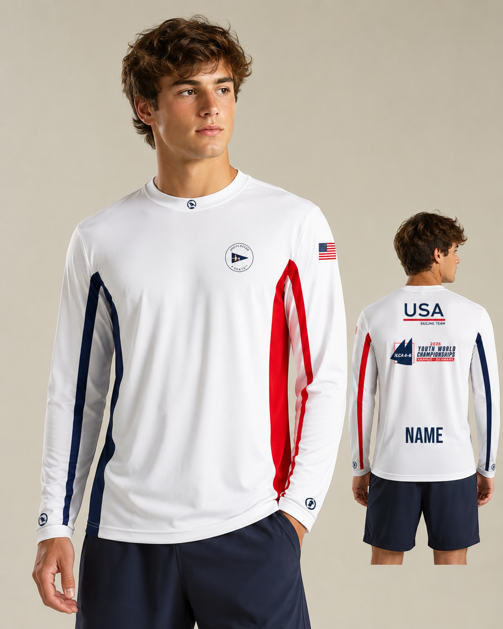 Custom Team Uniform UV Light Shirt - 80+ UV Protection
