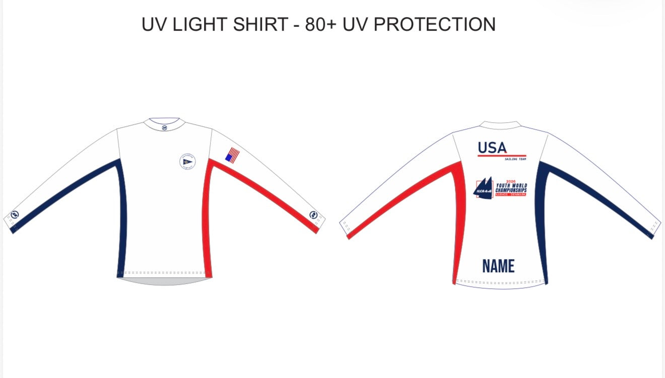 Custom Team Uniform UV Light Shirt - 80+ UV Protection