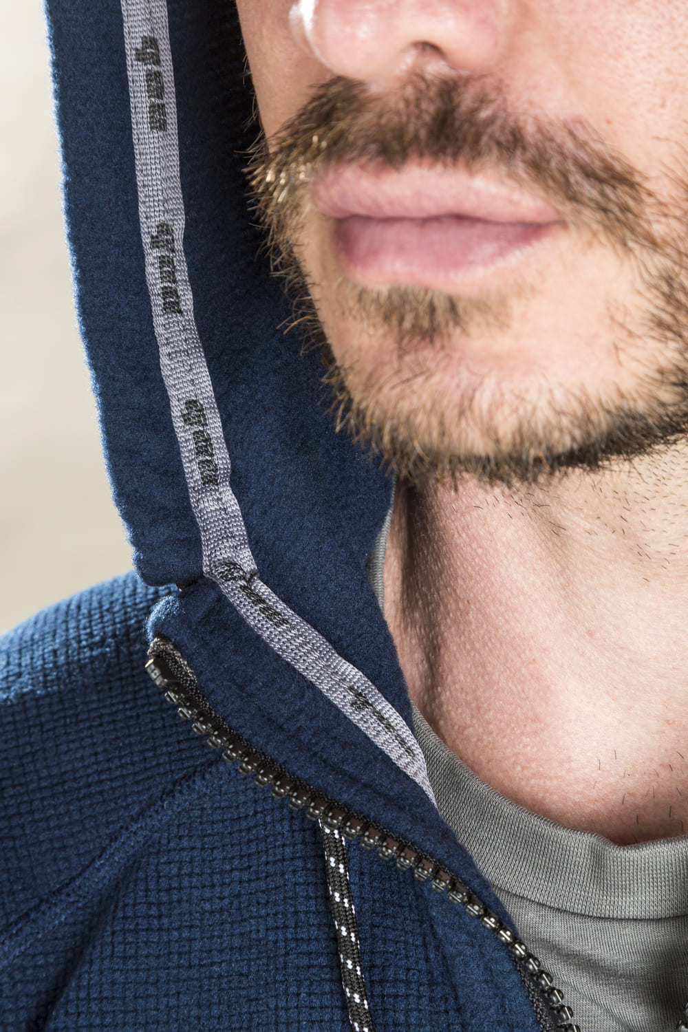 Nob Hooded Sweatshirt Jacquard Fleece