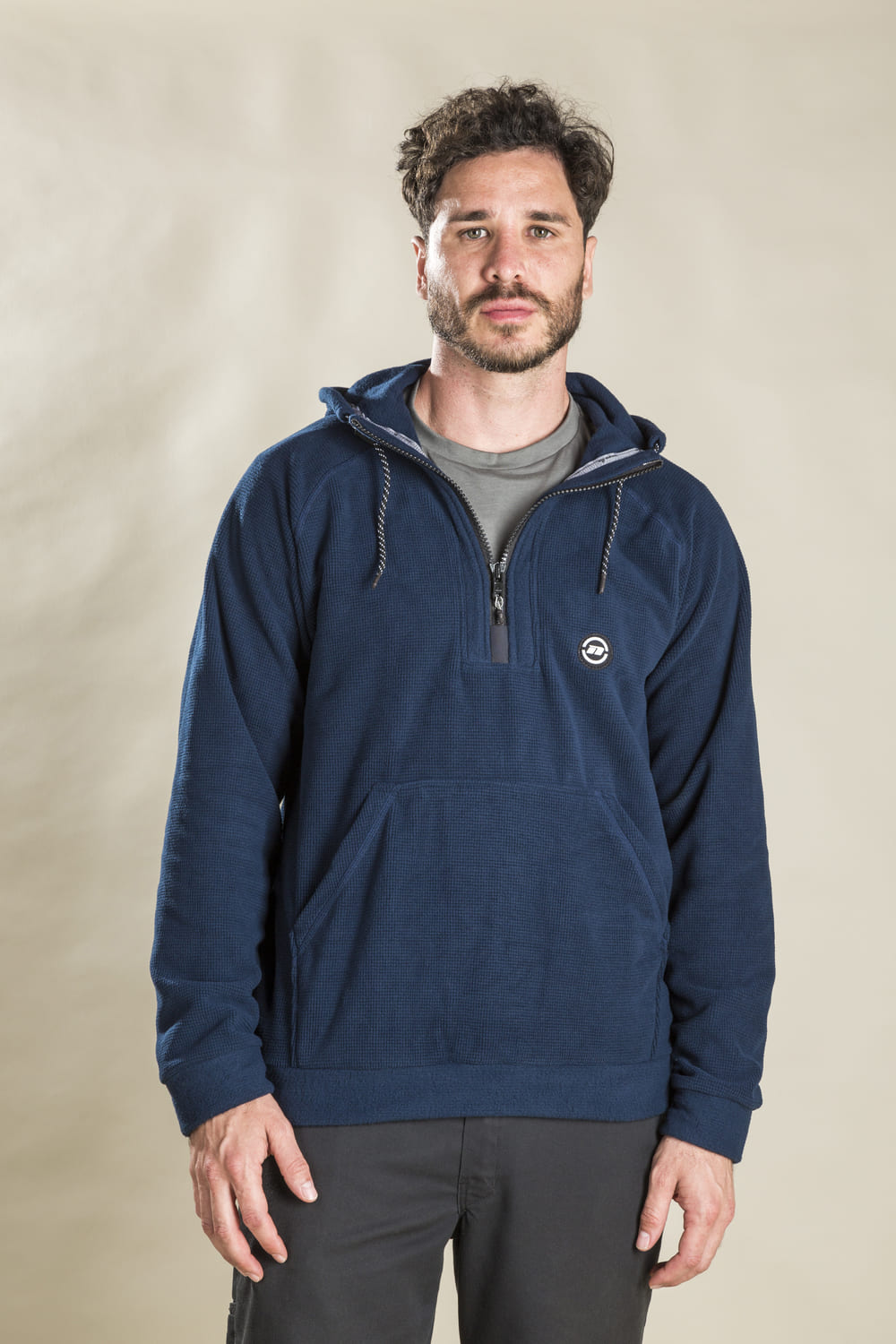Nob Hooded Sweatshirt Jacquard Fleece