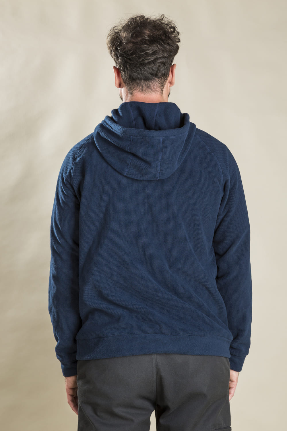 Nob Hooded Sweatshirt Jacquard Fleece