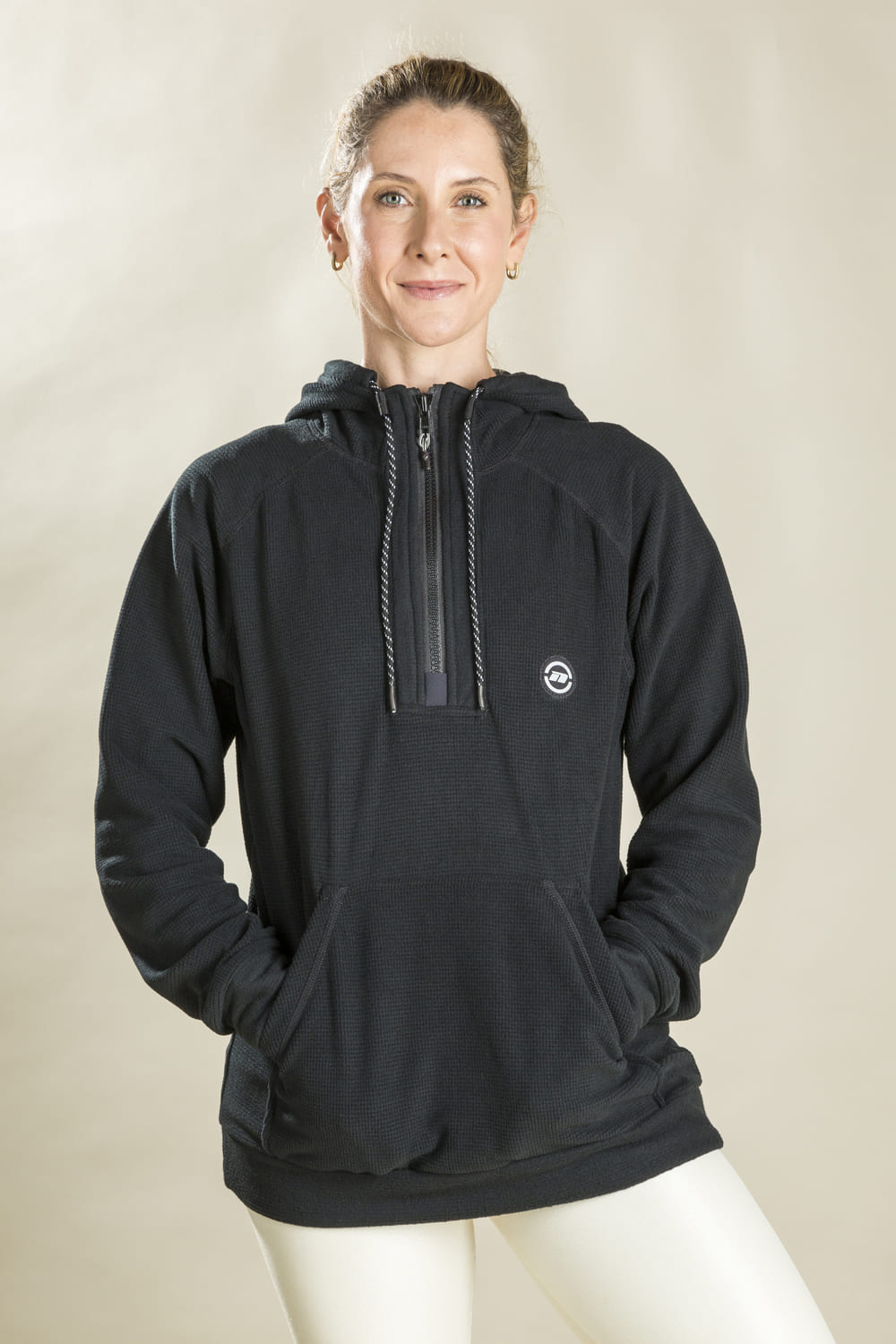 Nob Hooded Sweatshirt Jacquard Fleece