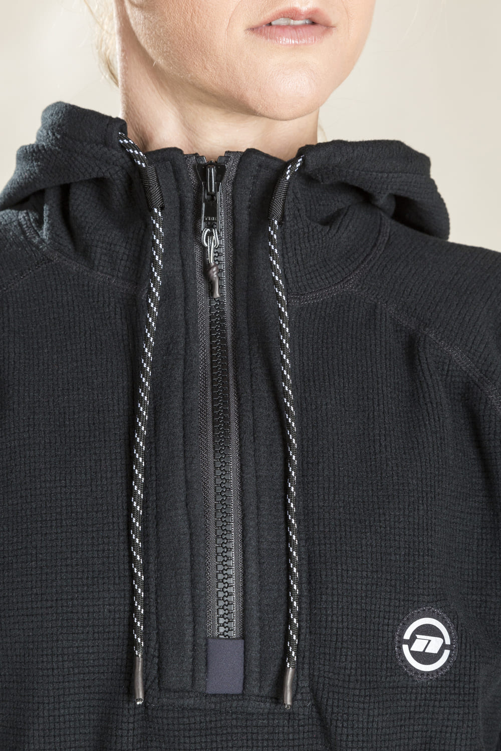 Nob Hooded Sweatshirt Jacquard Fleece