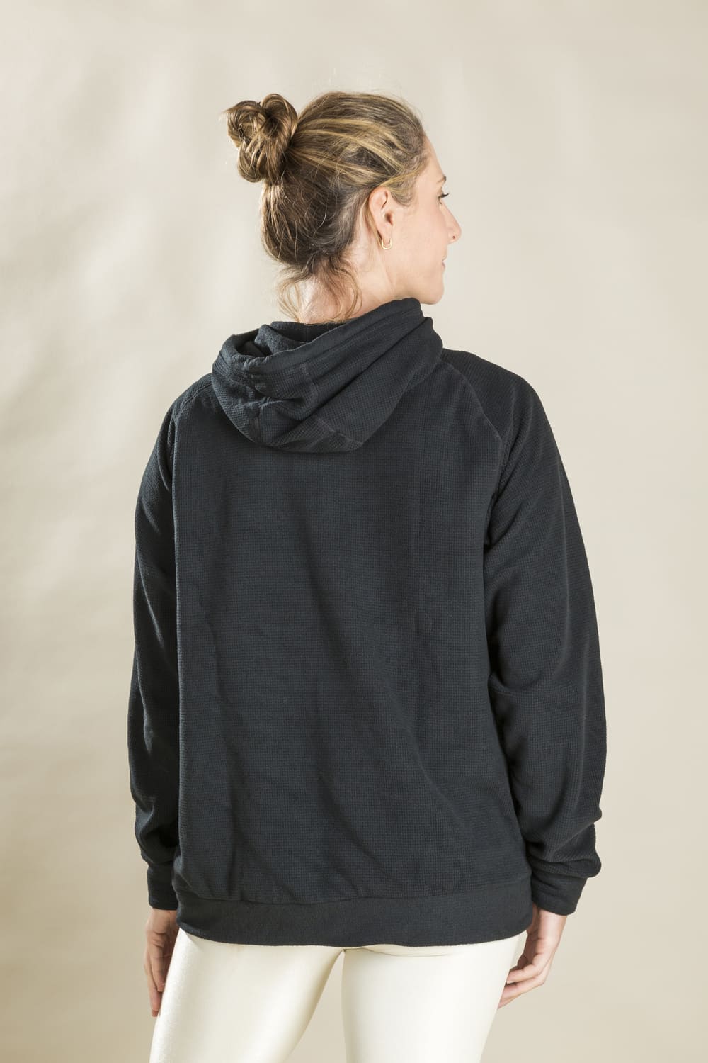 Nob Hooded Sweatshirt Jacquard Fleece