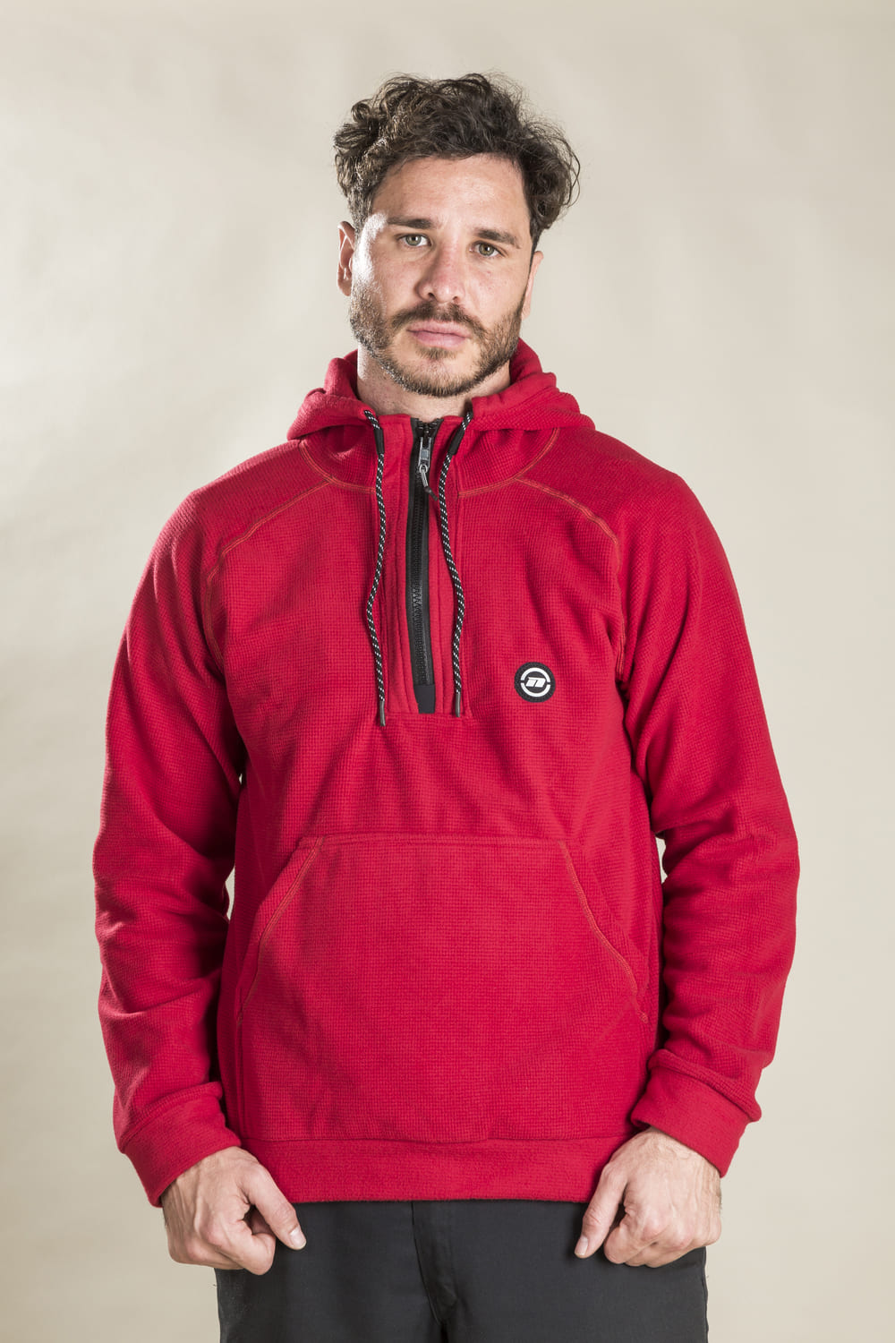 Nob Hooded Sweatshirt Jacquard Fleece