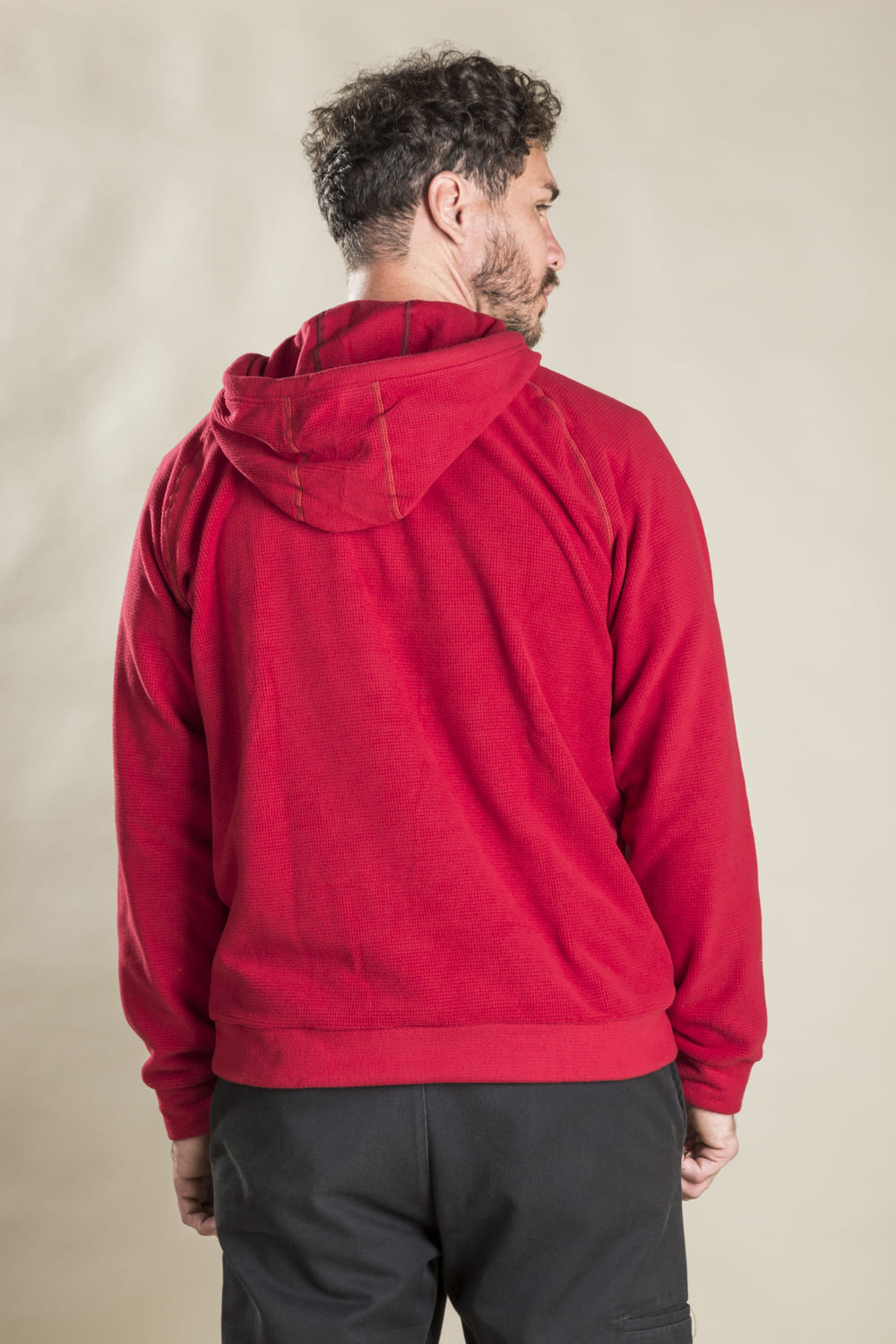 Nob Hooded Sweatshirt Jacquard Fleece
