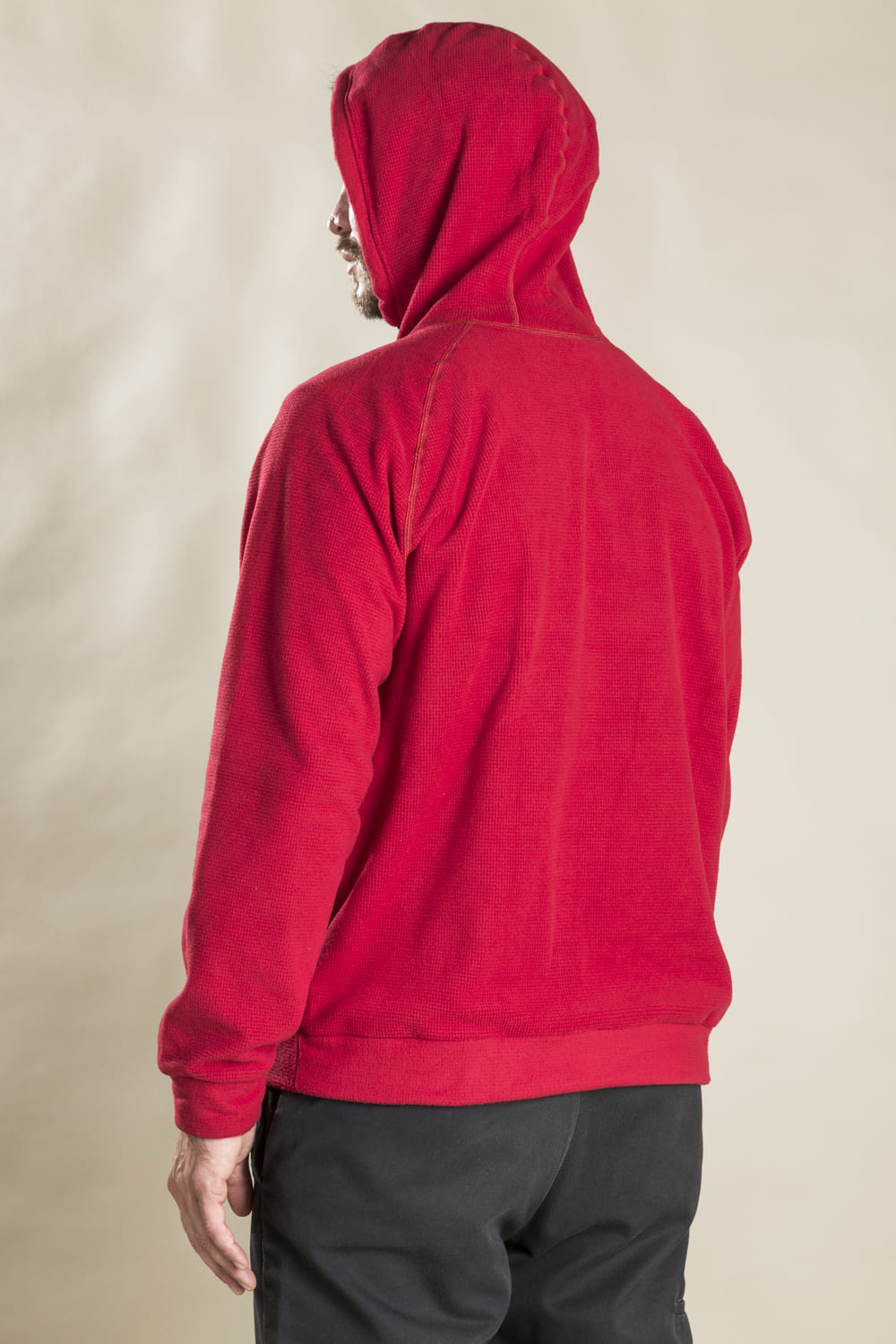 Nob Hooded Sweatshirt Jacquard Fleece
