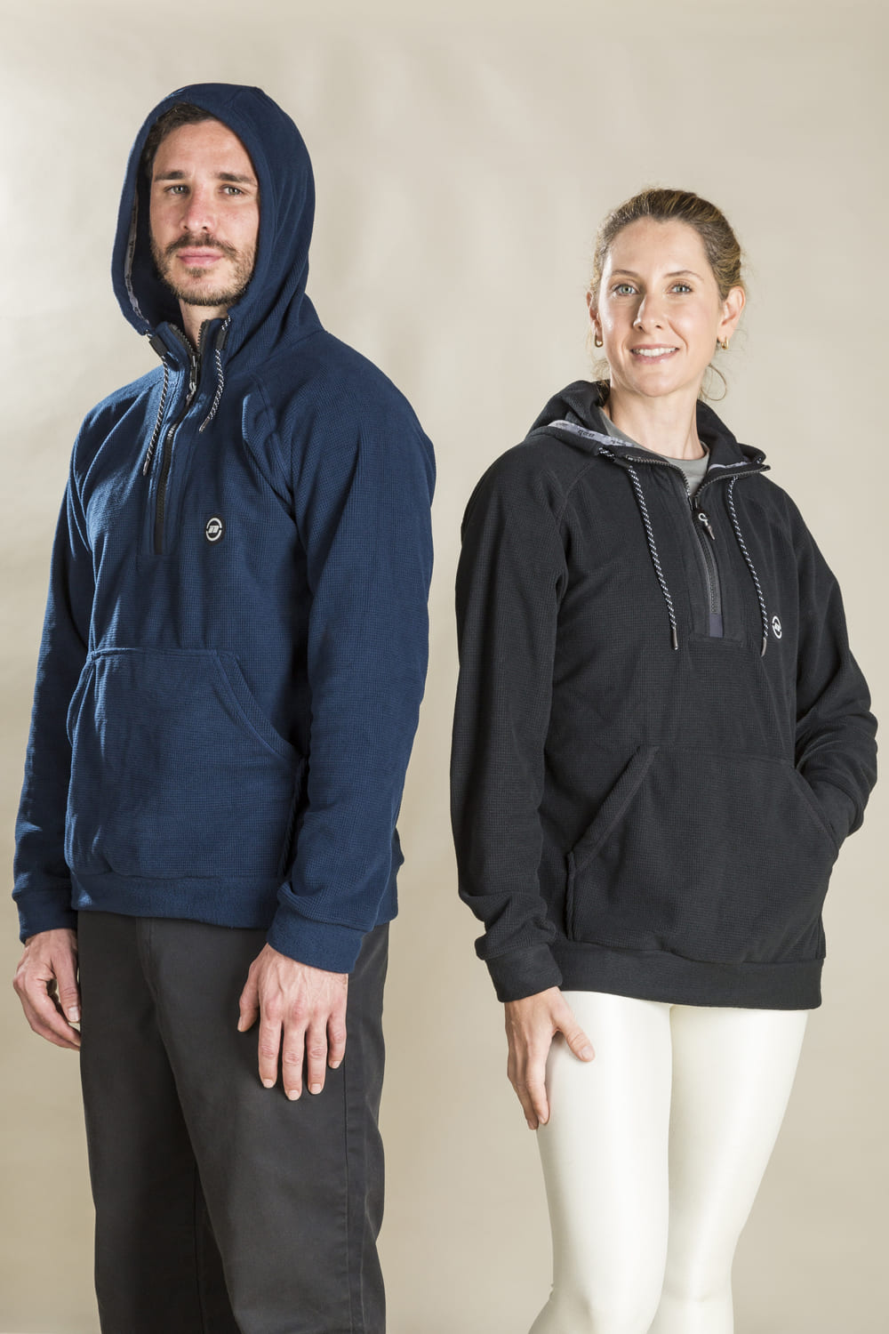 Nob Hooded Sweatshirt Jacquard Fleece